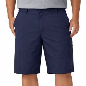 Dickies Flex Moisture Wicking Utility Navy Blue Shorts 42 NWT